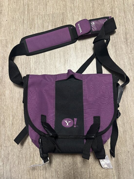 Vintage Yahoo! Laptop Bag Y2K Retro Bag Apple Power Book